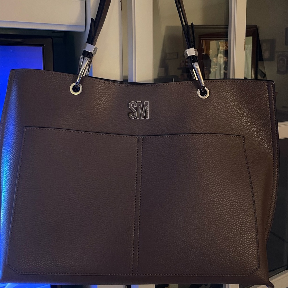 Preloved Steve Madden Shoulder Bag w/ Charming Floral Interior Lining